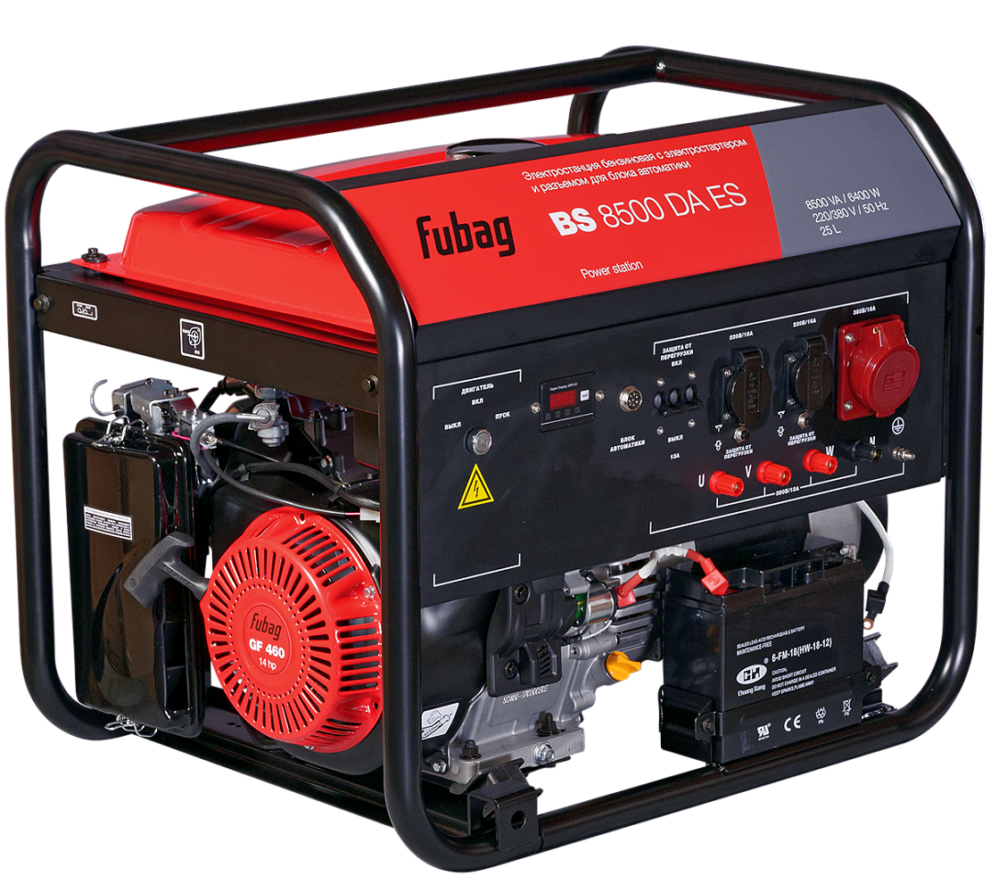 Бензиновая электростанция FUBAG BS 8500 DA ES
