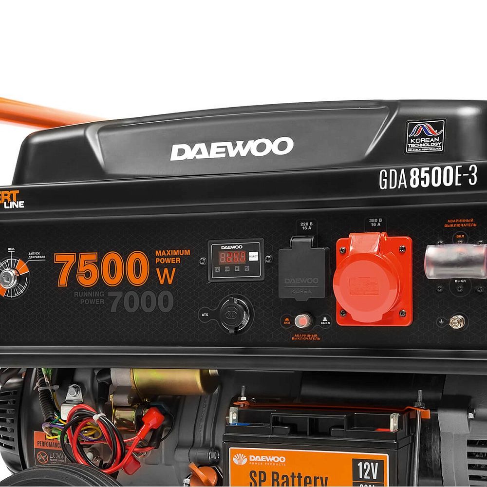 Бензиновый генератор DAEWOO GDA 8500E-3