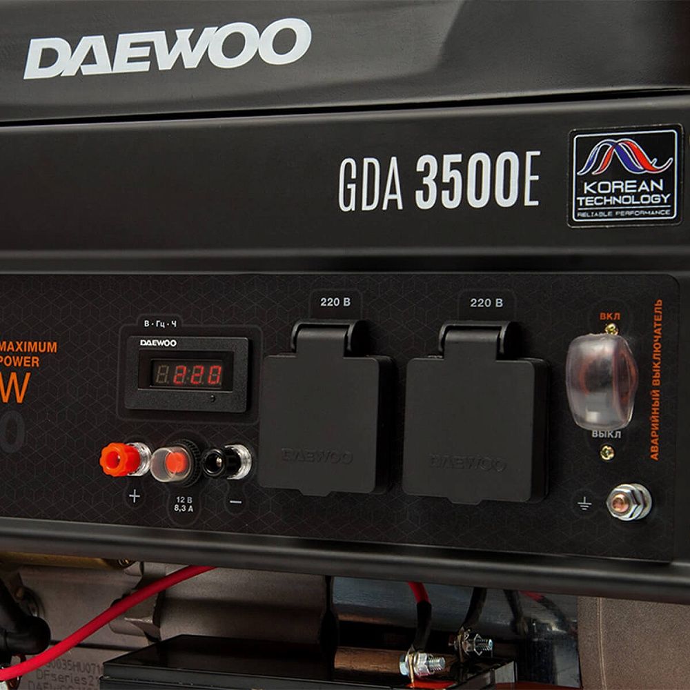 Бензиновый генератор DAEWOO GDA 3500E