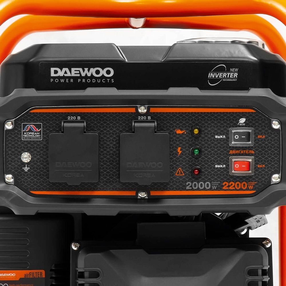 Инверторный бензиновый генератор DAEWOO GDA 2600i
