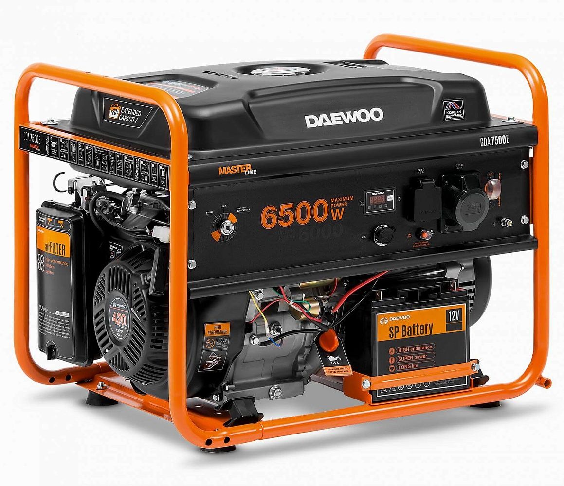 Бензиновый генератор DAEWOO GDA 7500E