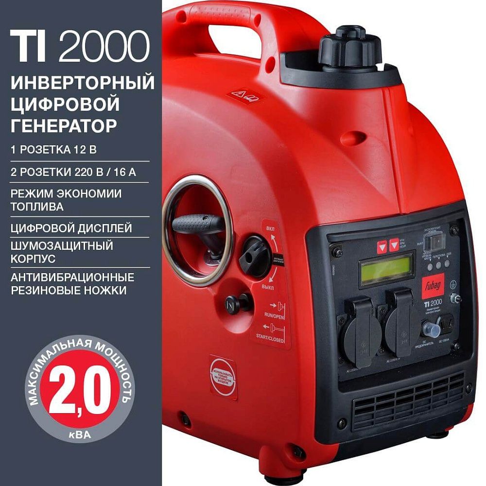 Бензиновая электростанция FUBAG TI 2000