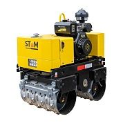 Внешний вид Каток вибрационный двухвальцовый траншейный STEM Techno SRTR 801D (Changfa CF186FAE) фото