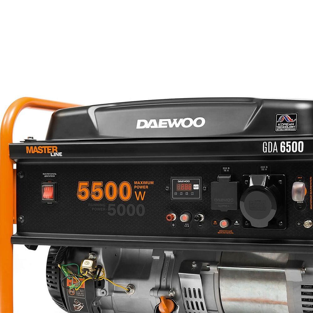 Бензиновый генератор DAEWOO GDA 6500