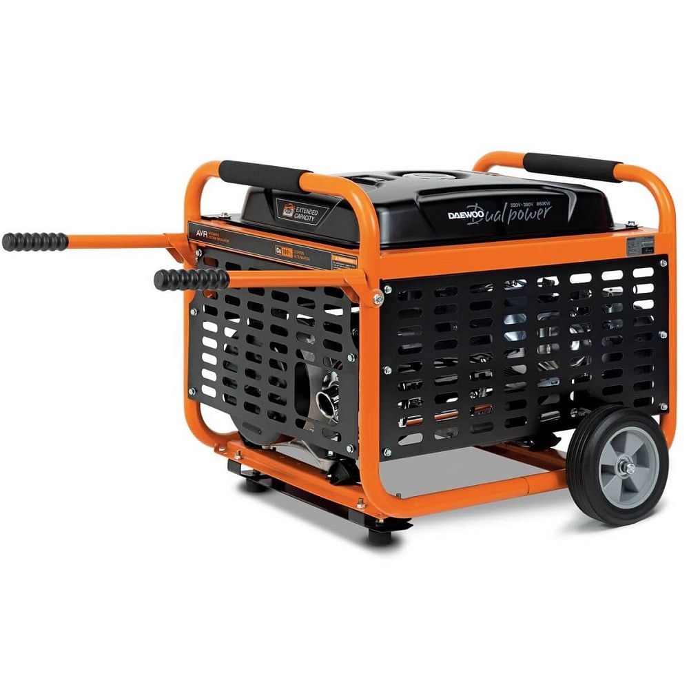 Бензиновый генератор DAEWOO GDA 9500DPE-3 (двухрежимный 380/220В)