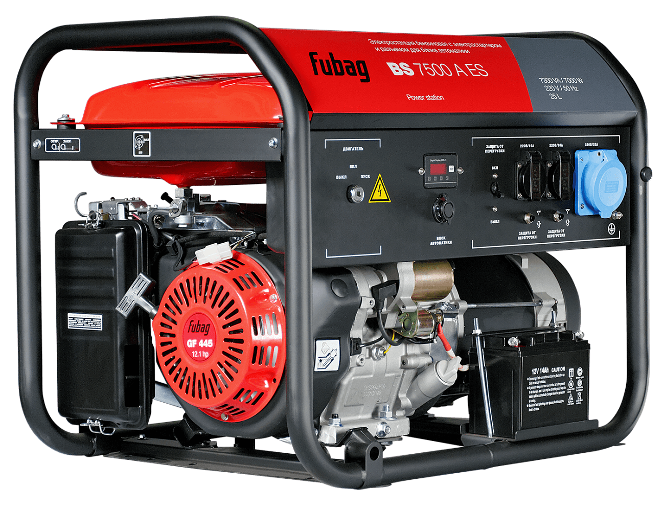 Бензиновая электростанция FUBAG BS 7500 A ES