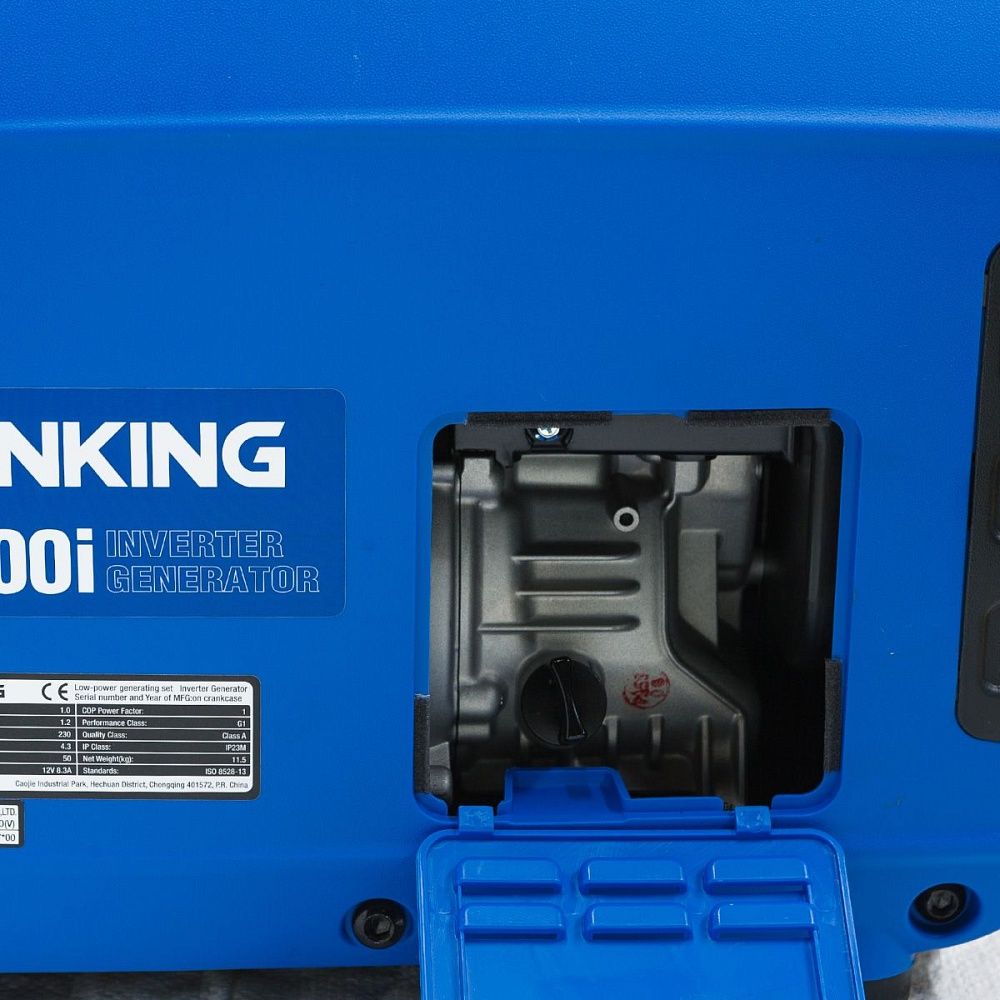 Генератор бензиновый инверторный Dinking DK1200i (1,2кВт, 230В/50Гц, DK145, бак 2,5л.)