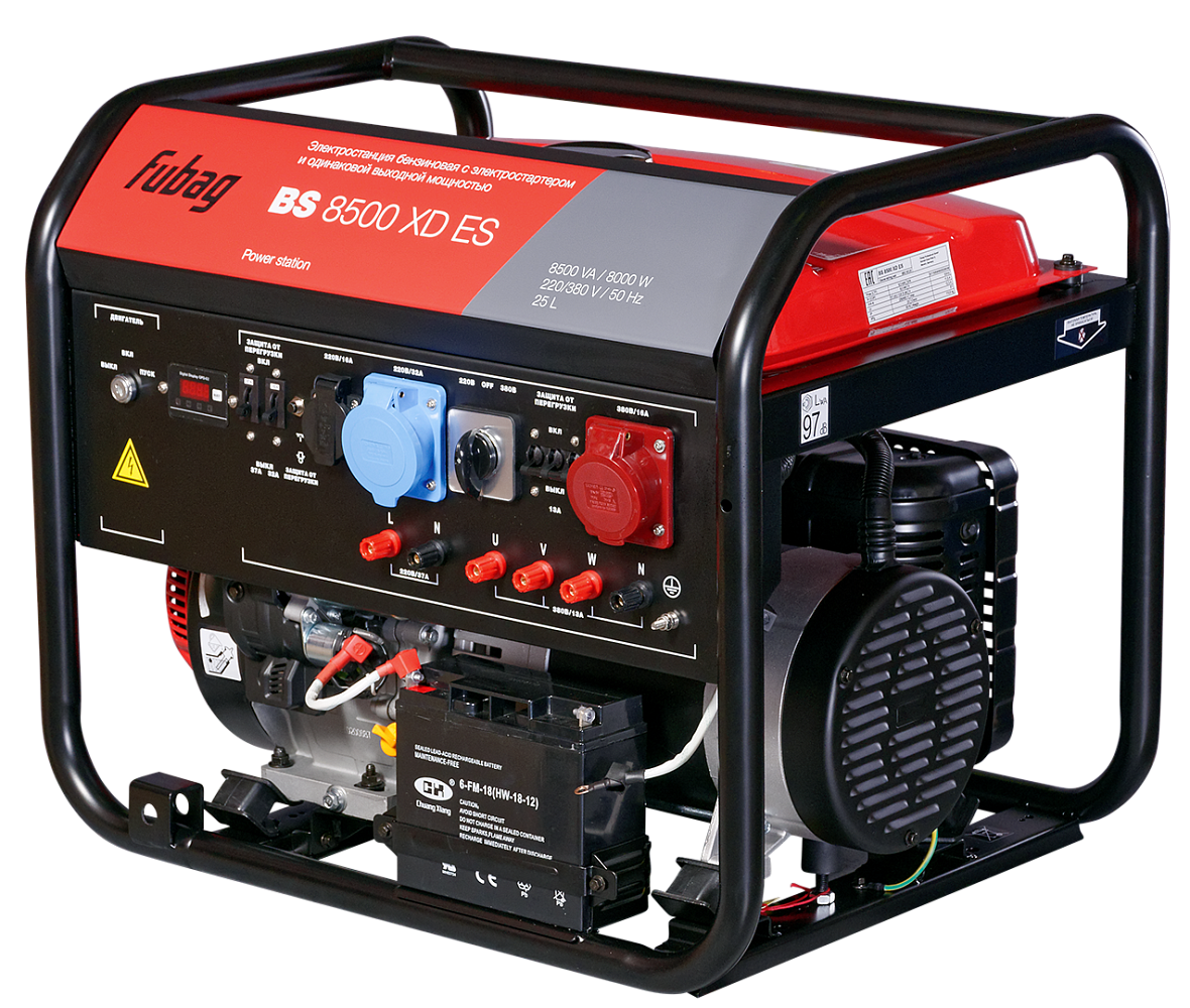 Бензиновая электростанция FUBAG BS 8500 XD ES