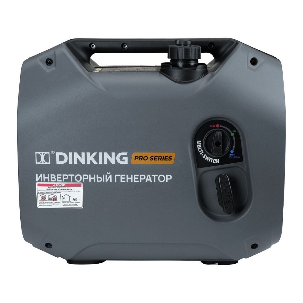 Генератор бензиновый инверторный Dinking DK3500iC (3.5кВт, 230В/50Гц, DK164F/P-2, бак 4л.)