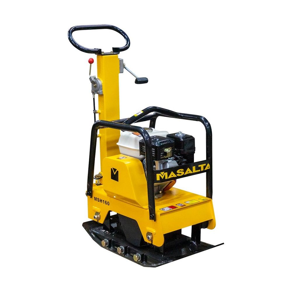 Виброплита MASALTA MSH-160-4 (бензиновая, Honda GX160, 4,0 (5,5) кН (л.с.), 150 кг)