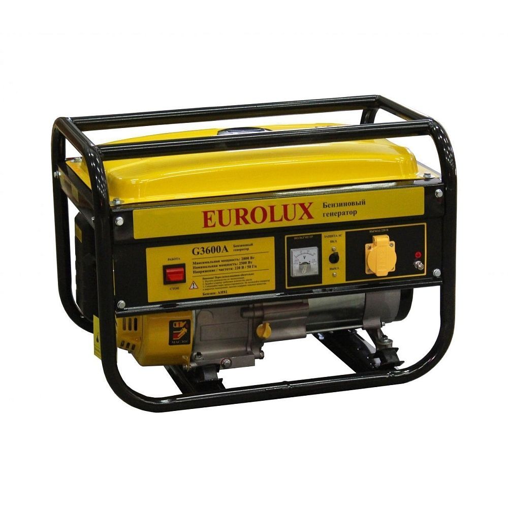 Бензиновый генератор Eurolux G3600A