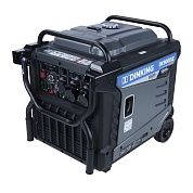 Внешний вид Генератор бензиновый инверторный Dinking DK9000iE (9кВт, 230В/50Гц, DK192, бак 26л.АВР) фото
